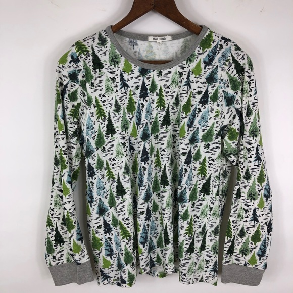 Theo & Leigh | Pine Tree Christmas Pajama Set - Picture 4 of 8